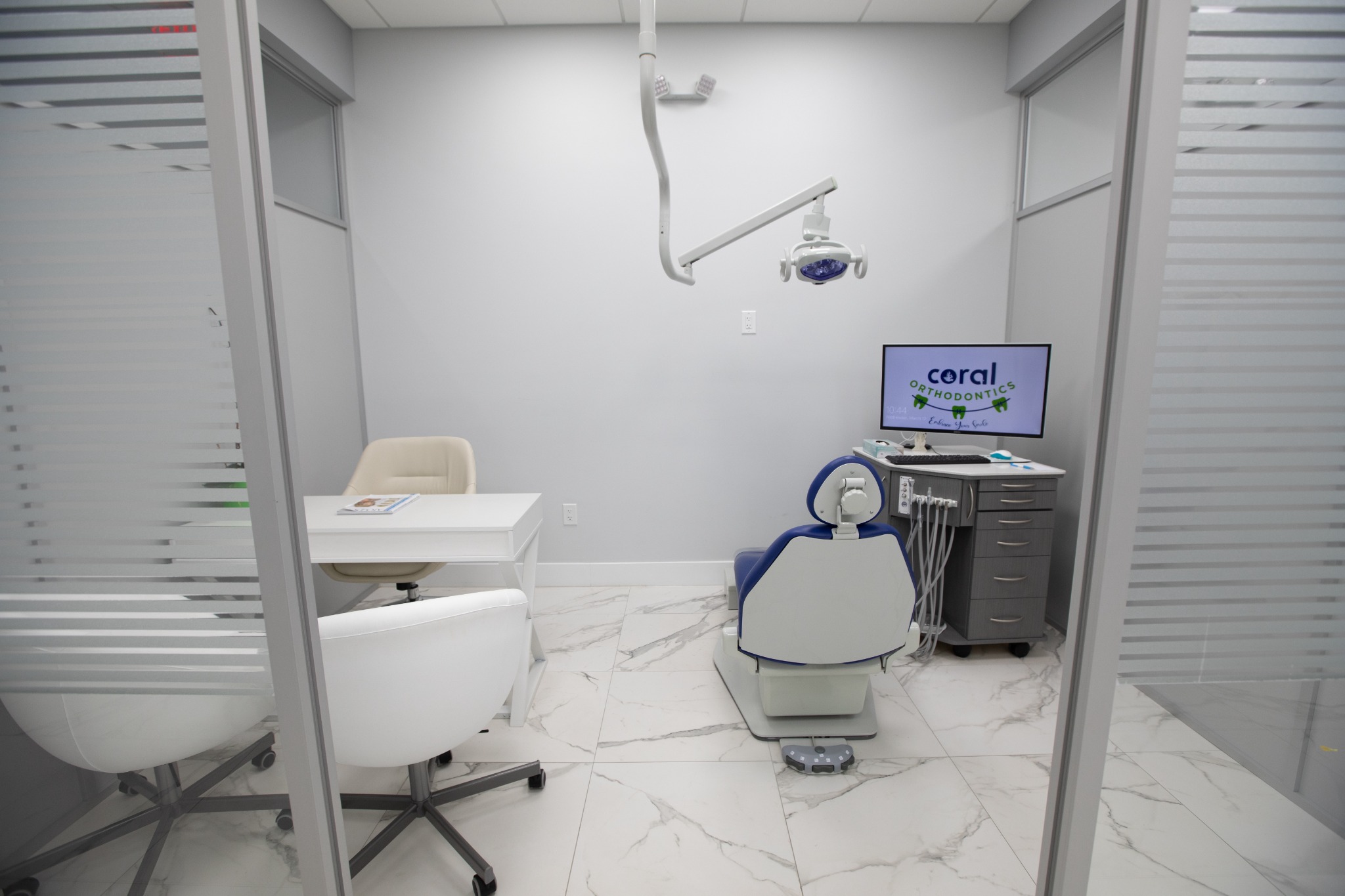 Consultation room at Coral Orthodontics